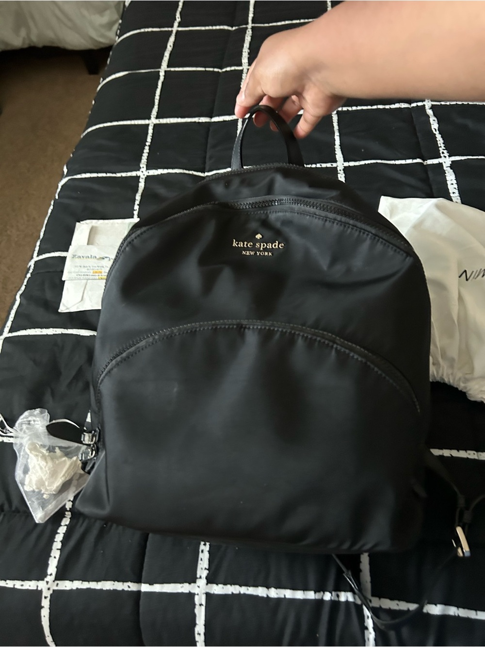 kate spade Black Nylon Backpack - Picture 8 of 9